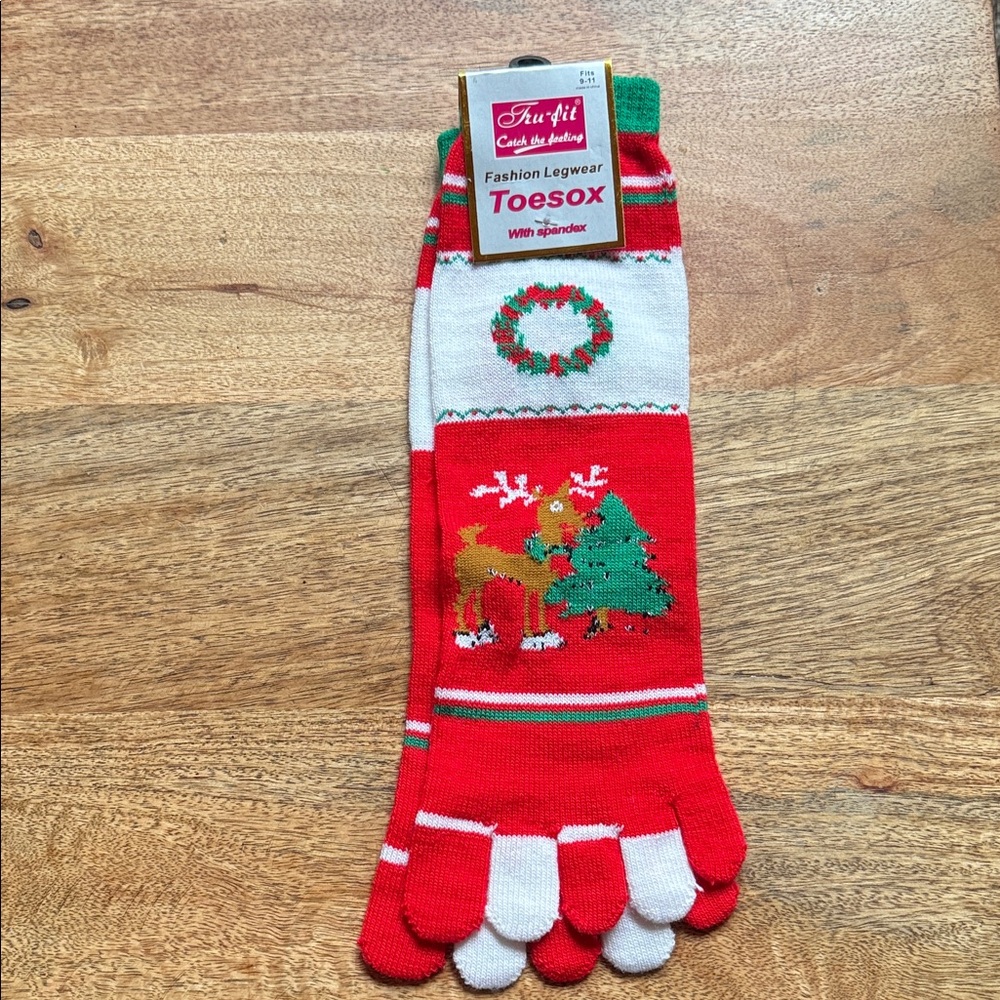 Toe Socks Tru Fit Toesox NWT